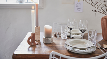 Sensommer middagsbord