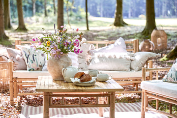 Bambus loungemøbler til udenfor - Lene Bjerre