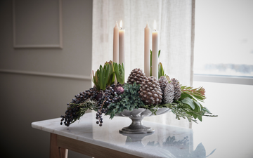 Klassisk adventskrans