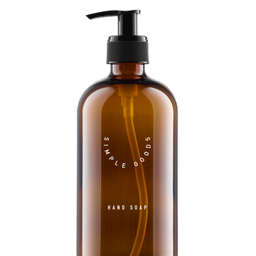 Glasflaske til Håndsæbe Glass 500 ml SIMPLE GOODS