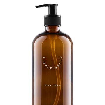 Glasflaske til Opvaskemiddel Glass 500 ml SIMPLE GOODS