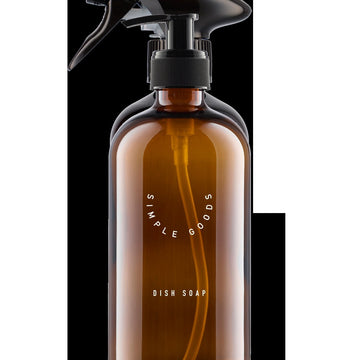 Glasflaske til Opvaskemiddel Glass 500 ml SIMPLE GOODS