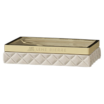 Portia sæbeholder brun sand 3 cm. Lene Bjerre Design DK