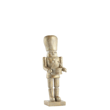 Serafina Nøddeknækker H23 cm. lys guld LENE BJERRE