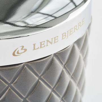 Portia krukke H9 cm. grå LENE BJERRE