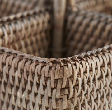 Norah køkkengrejholder 19,5x19,5 cm. natur LENE BJERRE