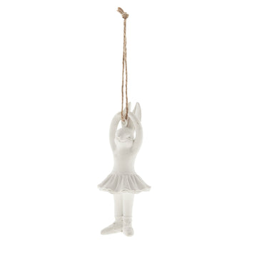 Semina Påskeophæng Ballerina H11,5 cm. hvid Lene Bjerre Design DK