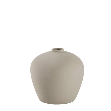 Catia vase H38 cm. sølvgrå LENE BJERRE