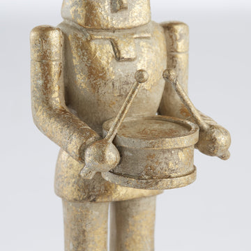 Serafina Nøddeknækker H23 cm. lys guld LENE BJERRE