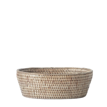 Norah flettet brødkurv H8,5 cm. natur LENE BJERRE