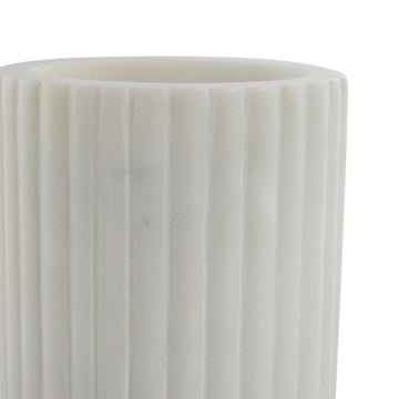 Eliana tandkrus 10,5 cm. hvid marmor LENE BJERRE