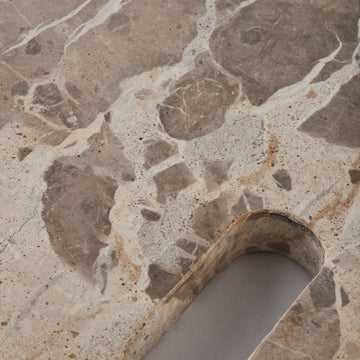 Ellia skærebræt 45X30 sand Marmor LENE BJERRE