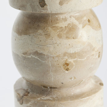 Ellia Marmor lysestage H30 cm. sand Lene Bjerre Design DK