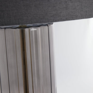 Sarille bordlampe 63,5x40 cm. mørkegrå LENE BJERRE