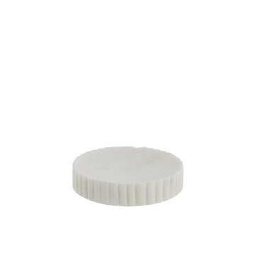 Eliana sæbeskål/smykkeskål ø12 cm. hvid marmor LENE BJERRE