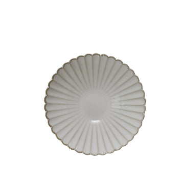 Camille skål 20x20 cm. råhvid LENE BJERRE