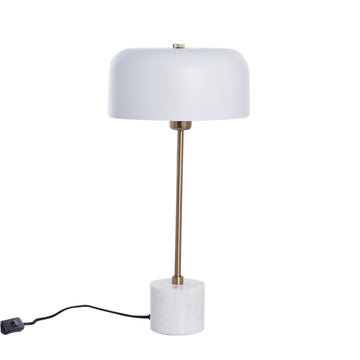 Sofillia bordlampe H53 cm. hvid marmor LENE BJERRE