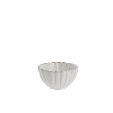 Camille skål 12,5x12,5 cm. råhvid LENE BJERRE