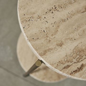 Traville piedestaler 2 stk.marmor Lene Bjerre Design DK