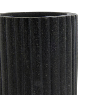 Eliana tandkrus 10,5 cm. sort marmor LENE BJERRE