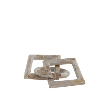 Ellia dekoration 23x10 cm. sand marmor LENE BJERRE