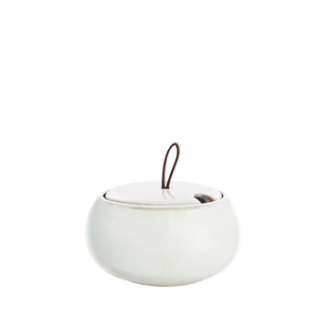 Amera sukkerskål H7 cm. beige Lene Bjerre Design DK