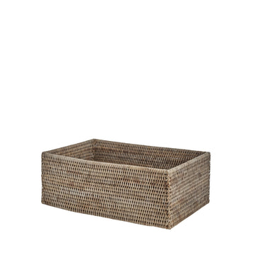 Norah æske 40x25 cm. Natur LENE BJERRE