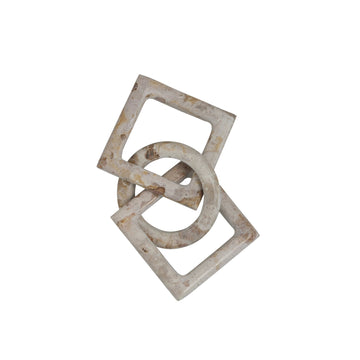 Ellia dekoration 23x10 cm. sand marmor LENE BJERRE