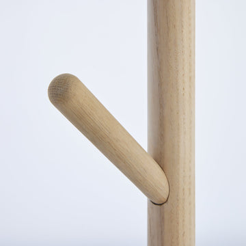Ellie lodret knagerække H75 cm. eg LENE BJERRE