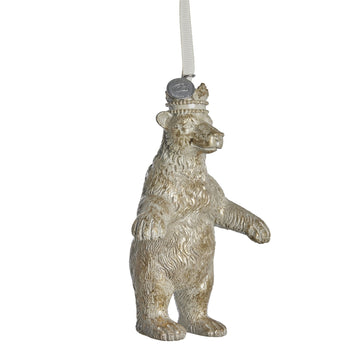 Sebina isbjørn lys guld H11,4 cm LENE BJERRE