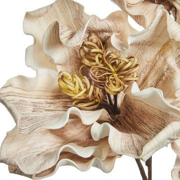 Happia stor dekorationsblomst sand D23 L90 LENE BJERRE