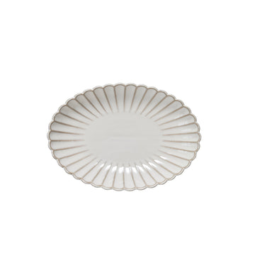Camille fad 22,5x15,5 cm. råhvid LENE BJERRE