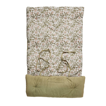Ivy madras støvet grøn 180x70 LENE BJERRE