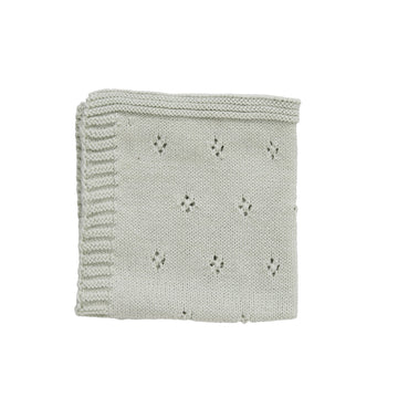 Caia karklud 2-pak støvet grøn 28x28 cm LENE BJERRE