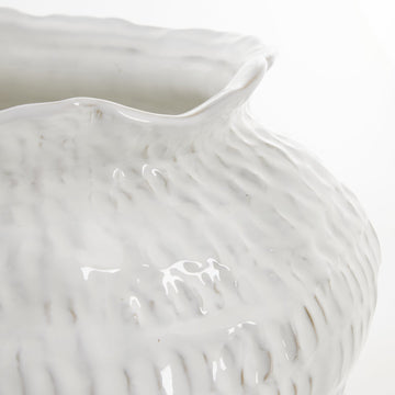 Marlia vase hvid keramik H31 cm LENE BJERRE
