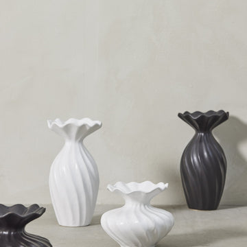 Susille vase H25 cm. hvid Lene Bjerre Design DK