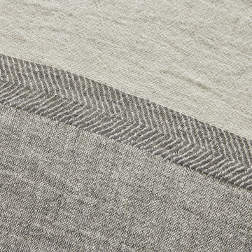 Ana pudebetræk 100% hør grå 50x50 cm LENE BJERRE