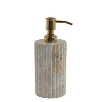 Eliana dispenser 18,5 cm. sand marmor LENE BJERRE