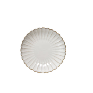 Camille desserttallerken/skål 19x19 cm. råhvid LENE BJERRE