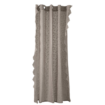 Eloise badeforhæng 200x160 cm. mørk sand LENE BJERRE