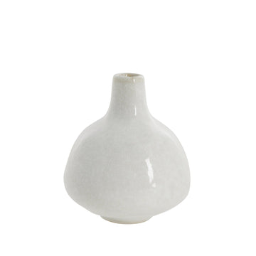 Helene vase hvid keramik H9 cm LENE BJERRE