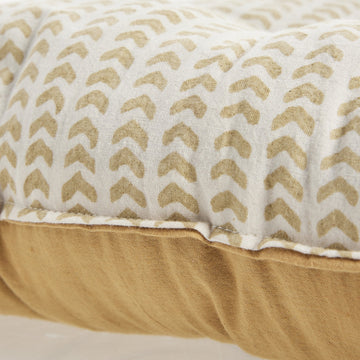 Ivenne Pude okker 45x45 LENE BJERRE