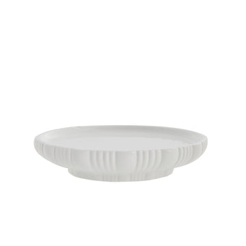 Lily sæbeholder hvid keramik H3 cm LENE BJERRE