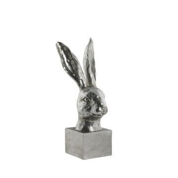 Semina Påskehare Figur sølv 32,5 cm. LENE BJERRE