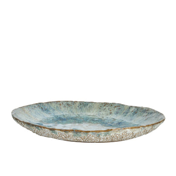 Milla tallerken grøn 27x23 H3,5 LENE BJERRE