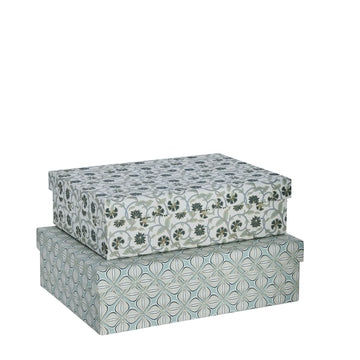 Ellen 2 stk. æske sæt hvid og LENE BJERRE