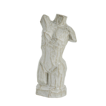 Helissia dekoration H26,5 cm. hvid keramik LENE BJERRE