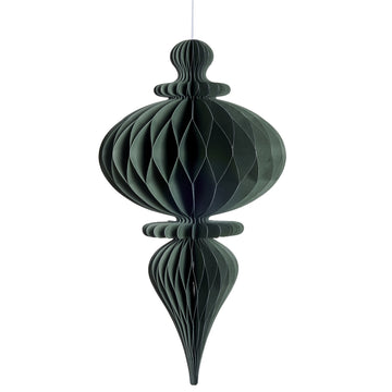 Poelle ophæng H40 cm. grøn papir Lene Bjerre Design DK