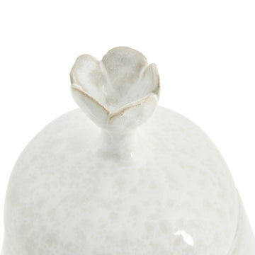 Helinna krukke H22 cm. hvid keramik LENE BJERRE