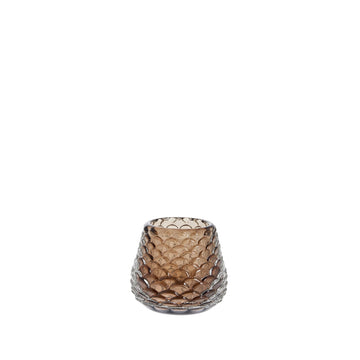 Conia fyrfadsstage H6,5 cm. brun Lene Bjerre Design DK